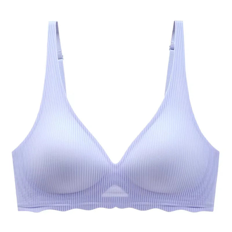 Soutien-gorge femme – Sans couture – Maintien léger – Tissu respirant – Design ajouré