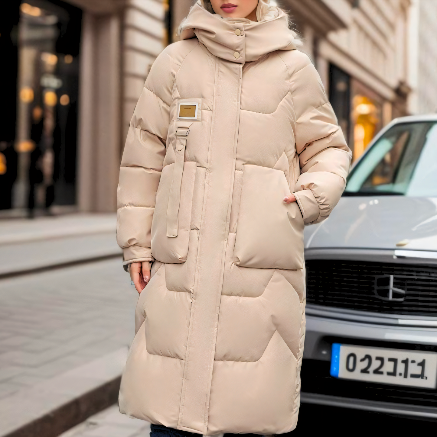 Manteau doudoune isolé et confortable pour femme