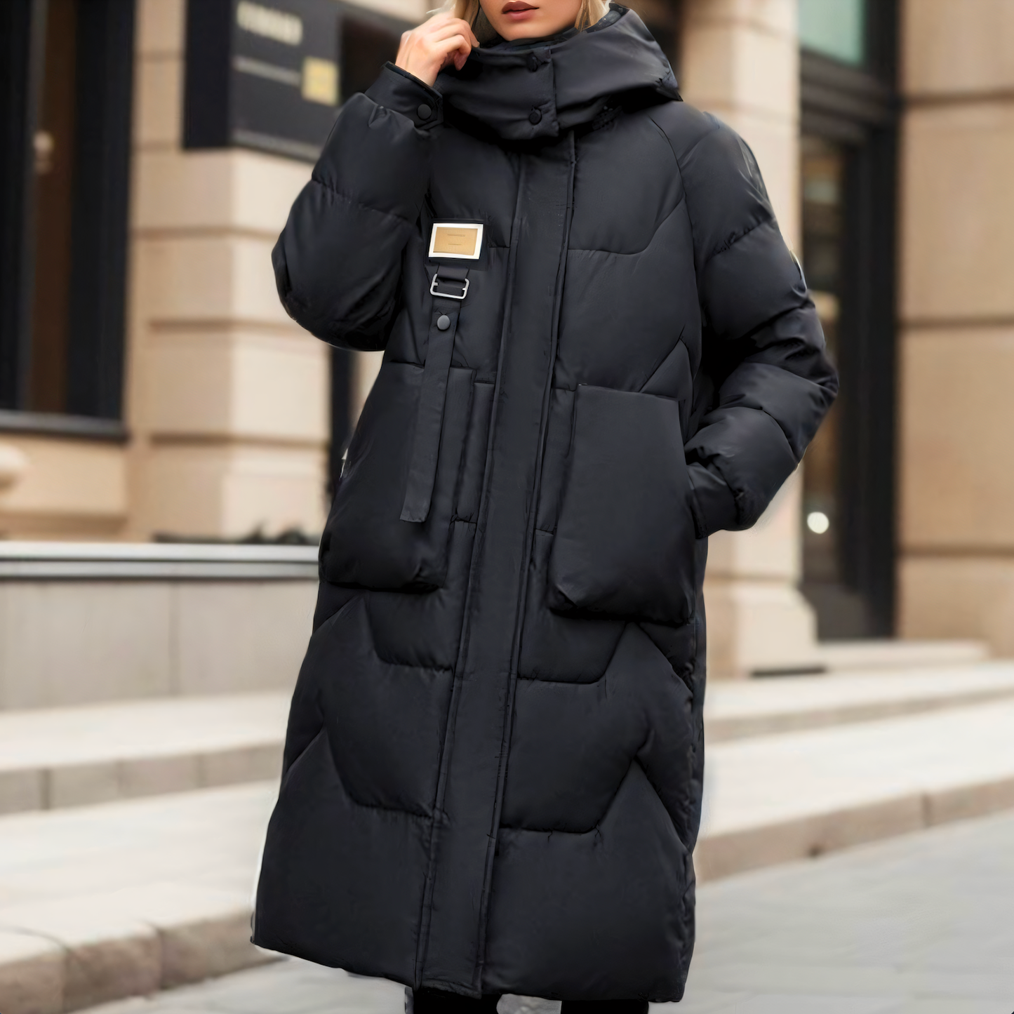 Manteau doudoune isolé et confortable pour femme