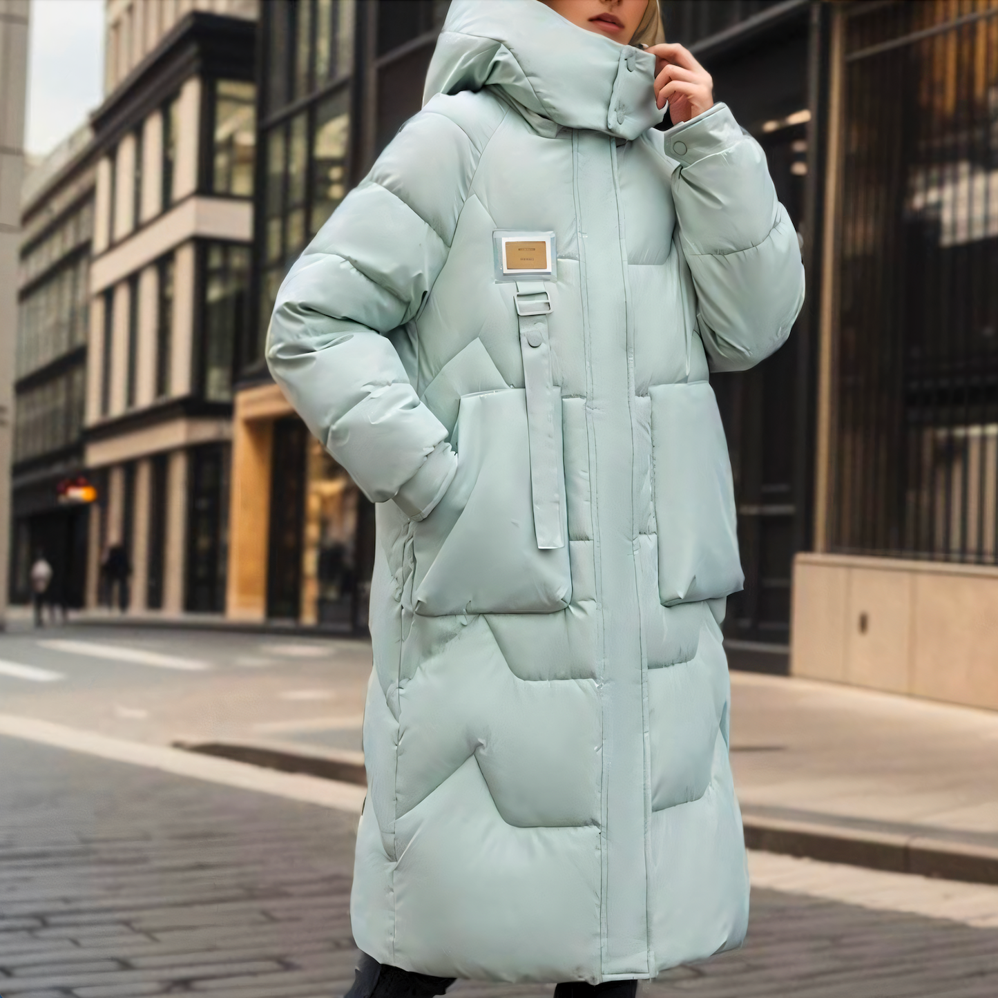 Manteau doudoune isolé et confortable pour femme