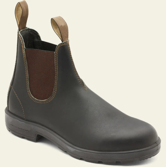 Homme Bottines Chelsea - Cuir - Coupe Classique - Hauteur Cheville - Semelle Crantée