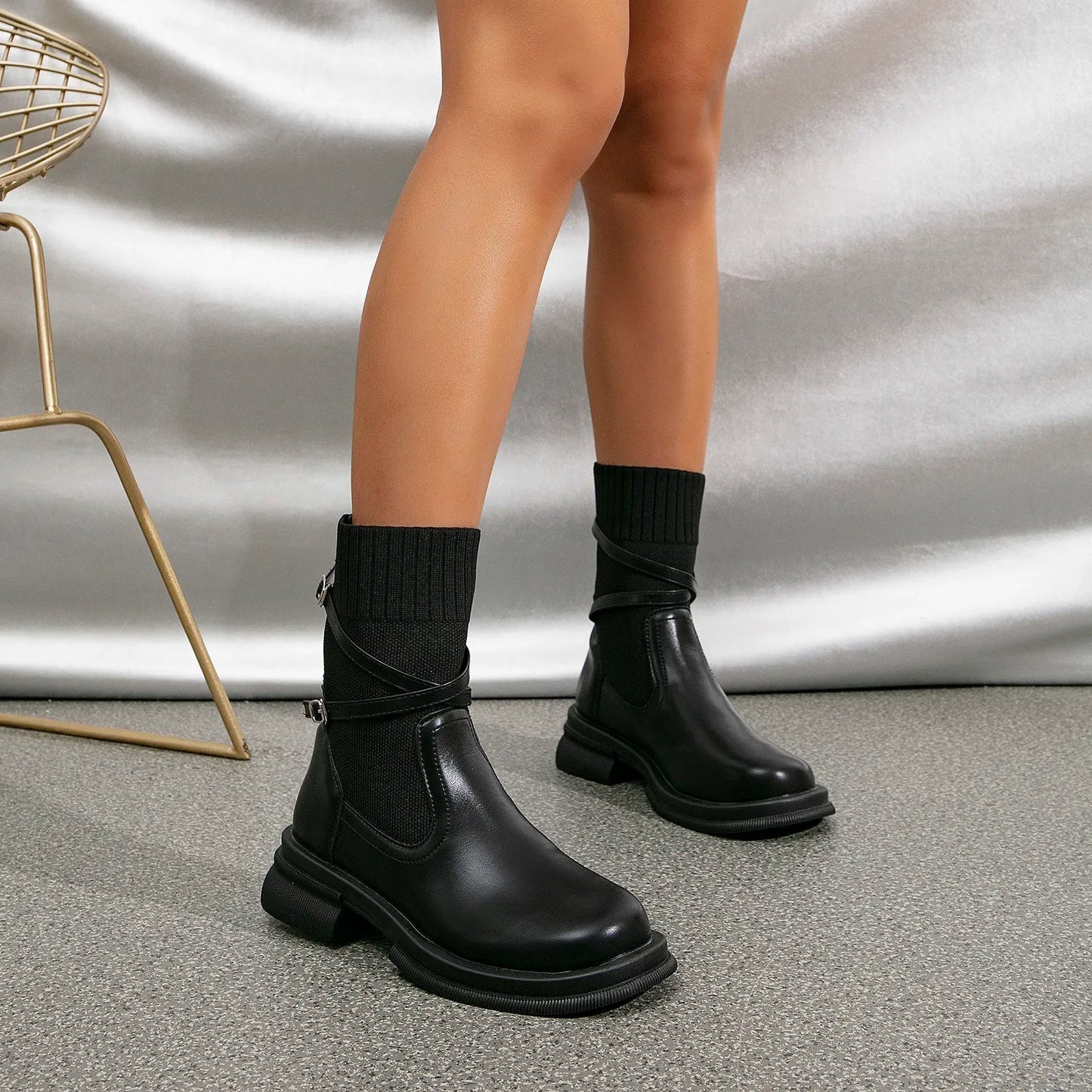 Bottes rétro à talons - Élégantes et classiques pour un look sophistiqué