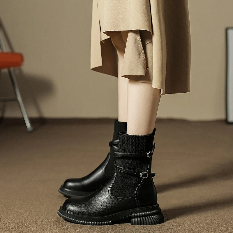 Bottes rétro à talons - Élégantes et classiques pour un look sophistiqué