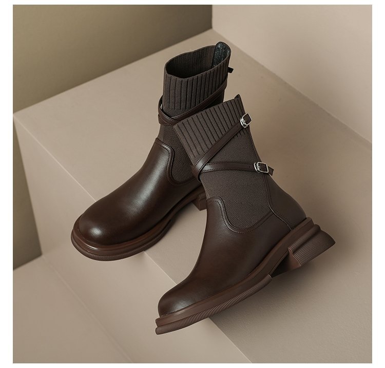 Bottes rétro à talons - Élégantes et classiques pour un look sophistiqué