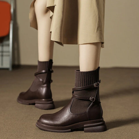 Bottes rétro à talons - Élégantes et classiques pour un look sophistiqué