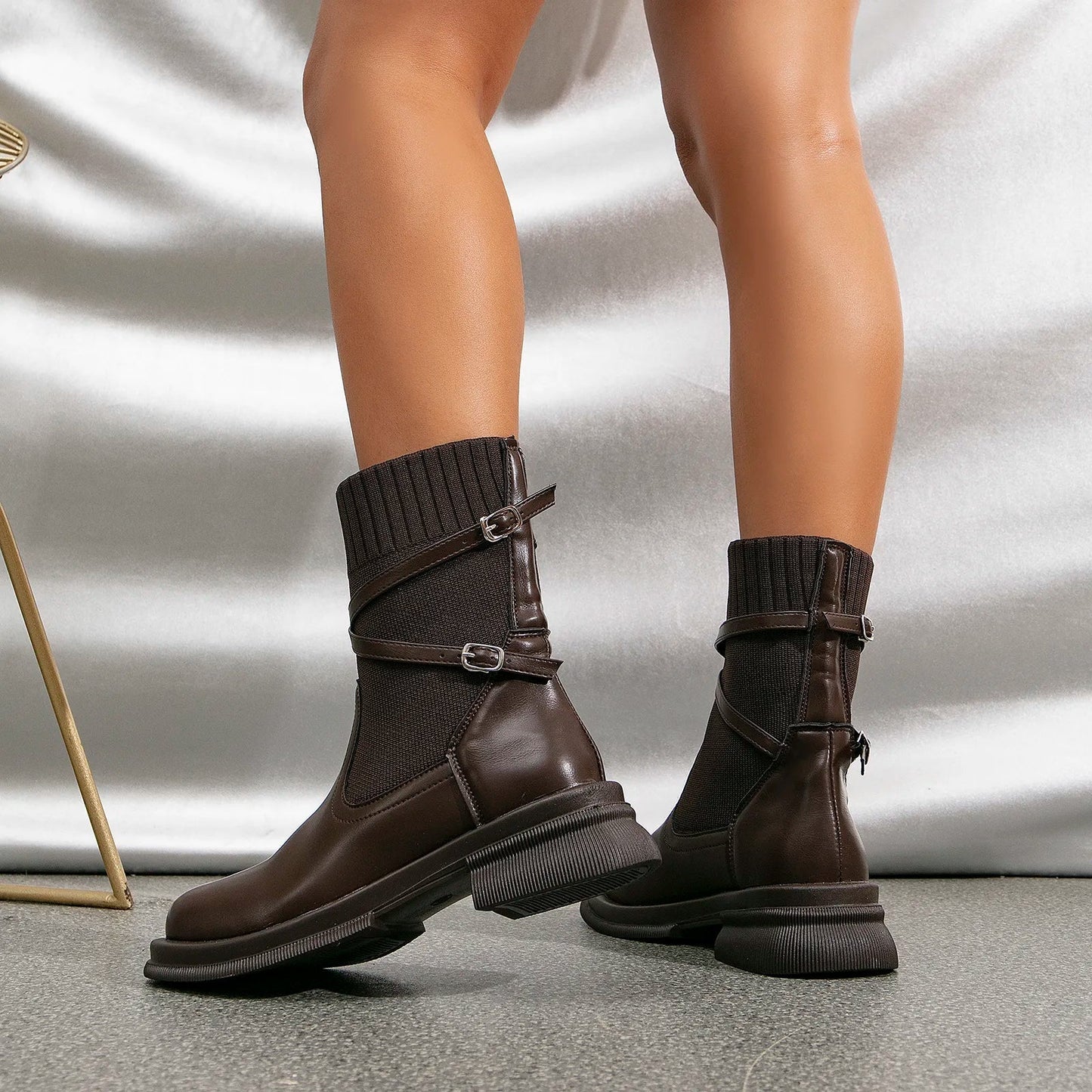 Bottes rétro à talons - Élégantes et classiques pour un look sophistiqué