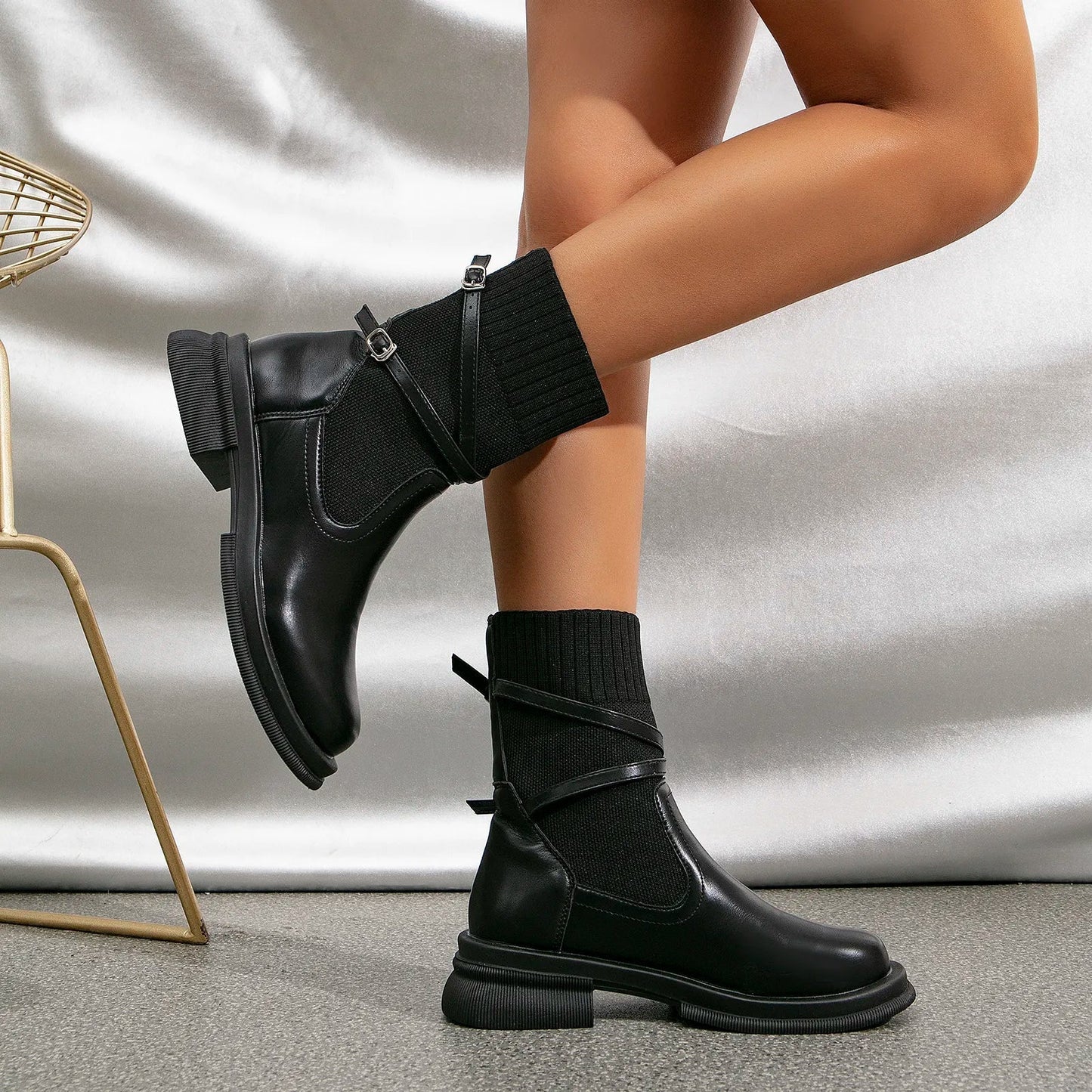 Bottes rétro à talons - Élégantes et classiques pour un look sophistiqué