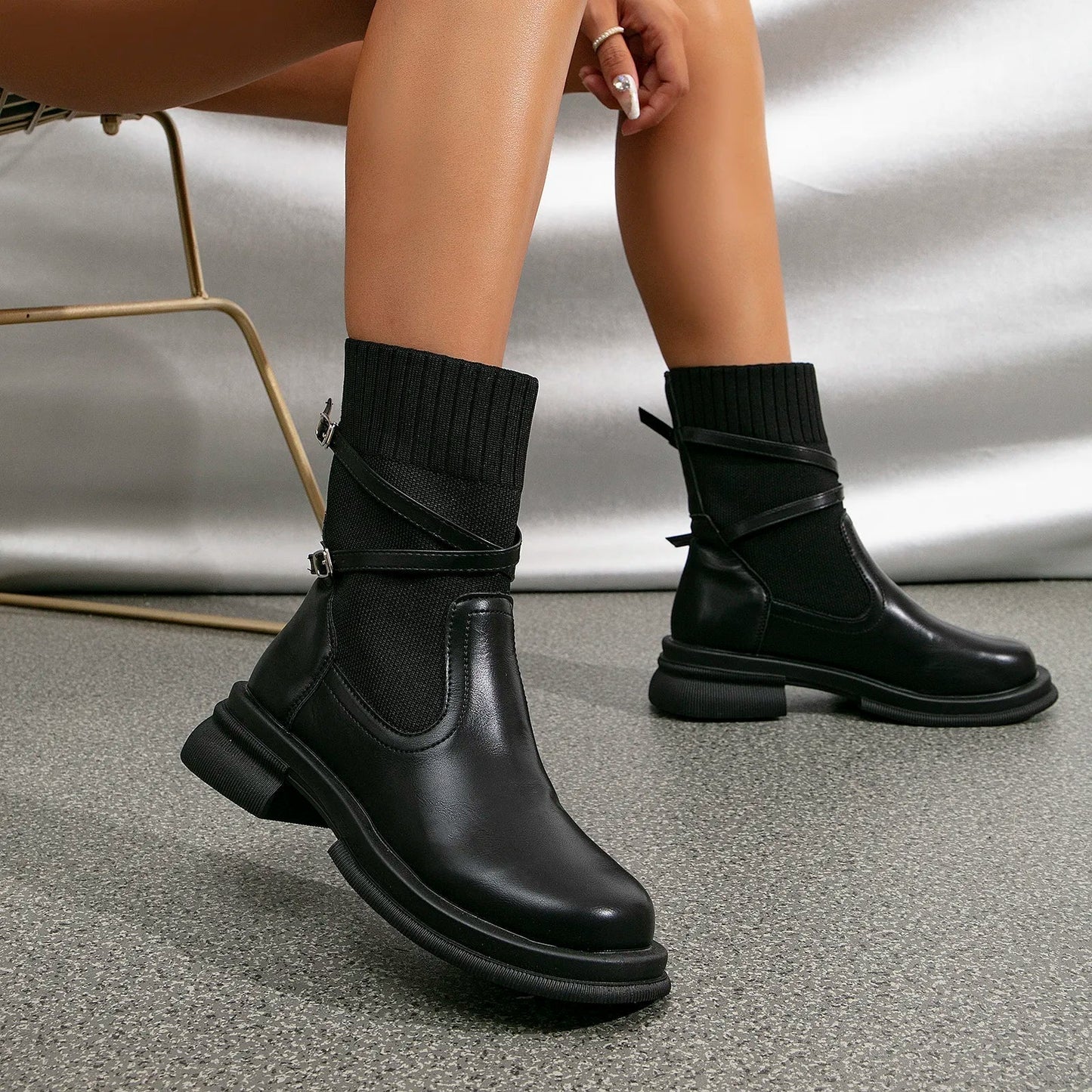 Bottes rétro à talons - Élégantes et classiques pour un look sophistiqué
