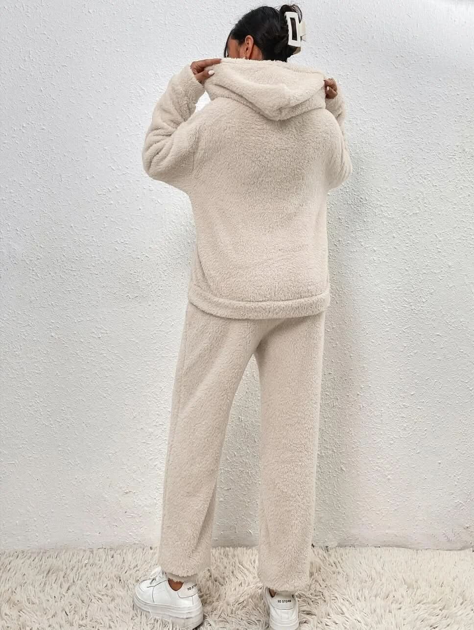 Ensemble Loungewear Femme - Tissu Doux et Chaud - Confort Optimal - Style Élégant et Décontracté