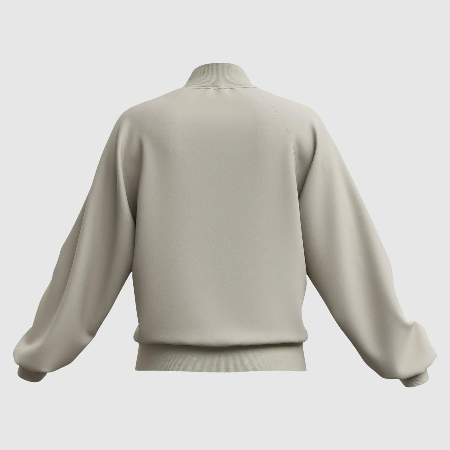 Blouson femme – Coupe décontractée – Coton léger – Col et poignets côtelés