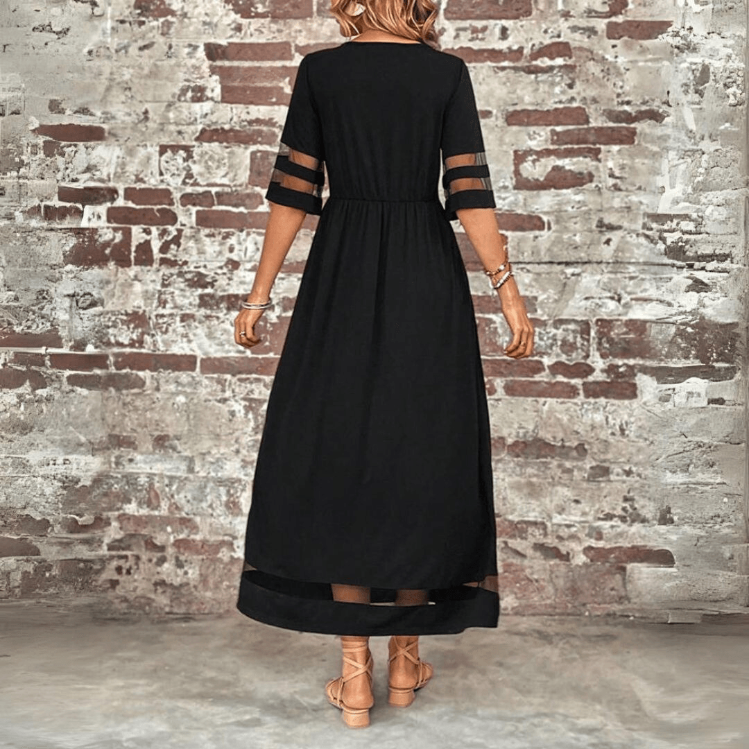 Robe maxi élégante et fluide pour femmes - Style chic et confortable