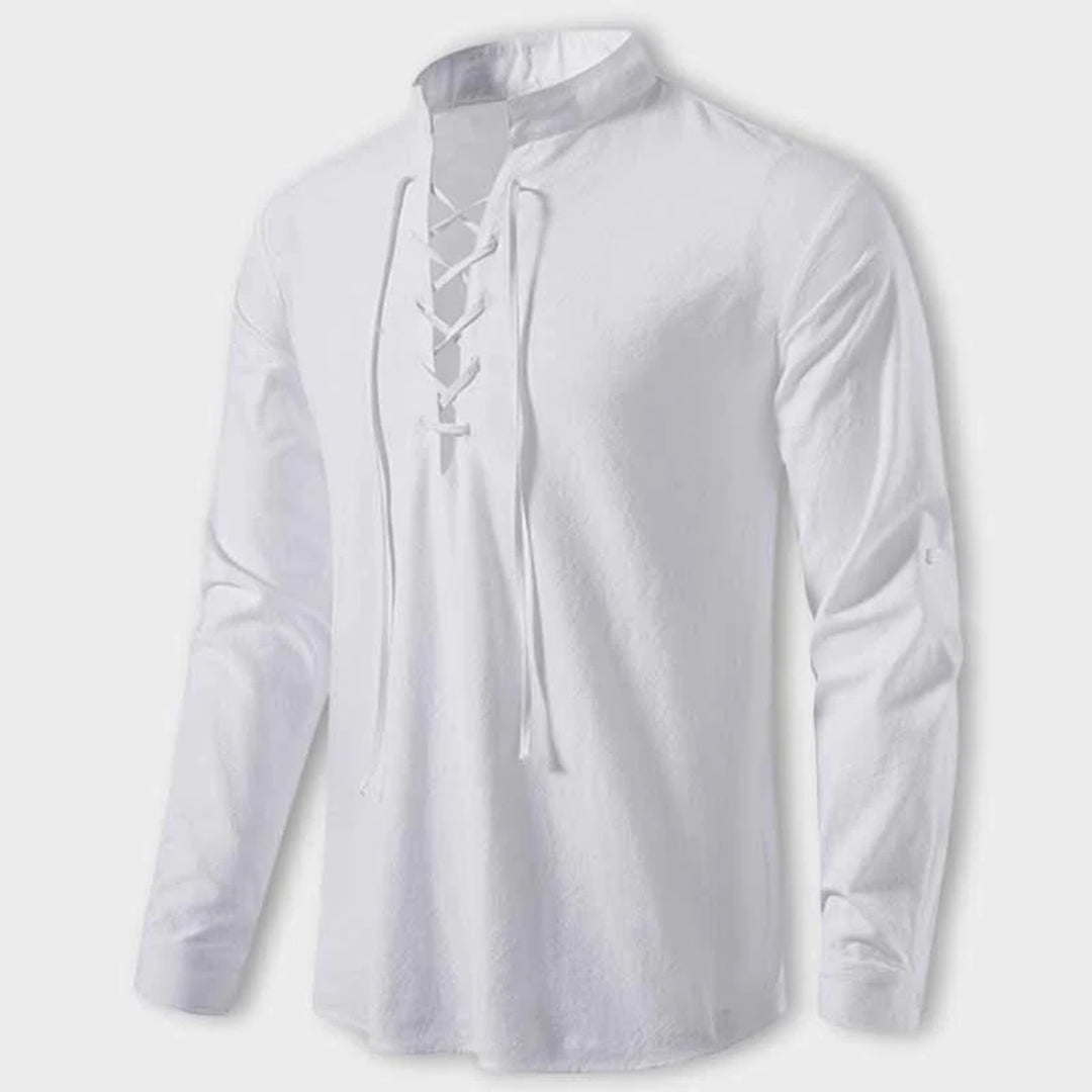 Nicolas - Chemise élégante avec col V