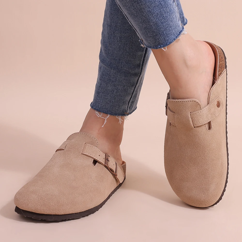 Sandales orthopédiques femme – Bout fermé – Semelle coussinée – Sangle réglable