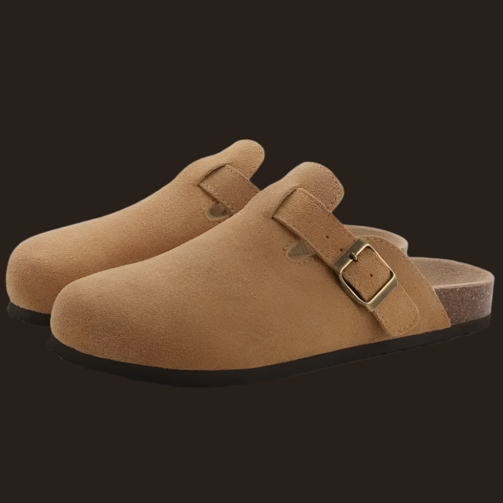 Sandales orthopédiques femme – Bout fermé – Semelle coussinée – Sangle réglable