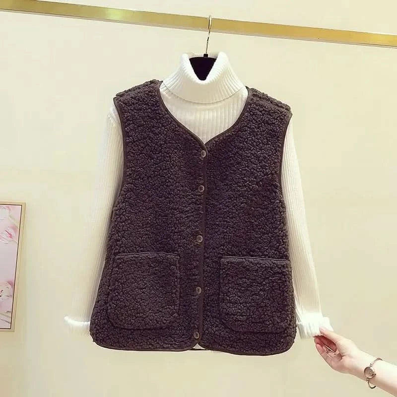 Manteau pull en tricot à capuche doux et chic pour femme