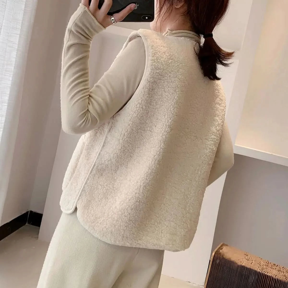 Manteau pull en tricot à capuche doux et chic pour femme