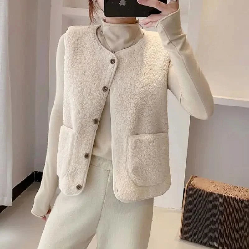 Manteau pull en tricot à capuche doux et chic pour femme