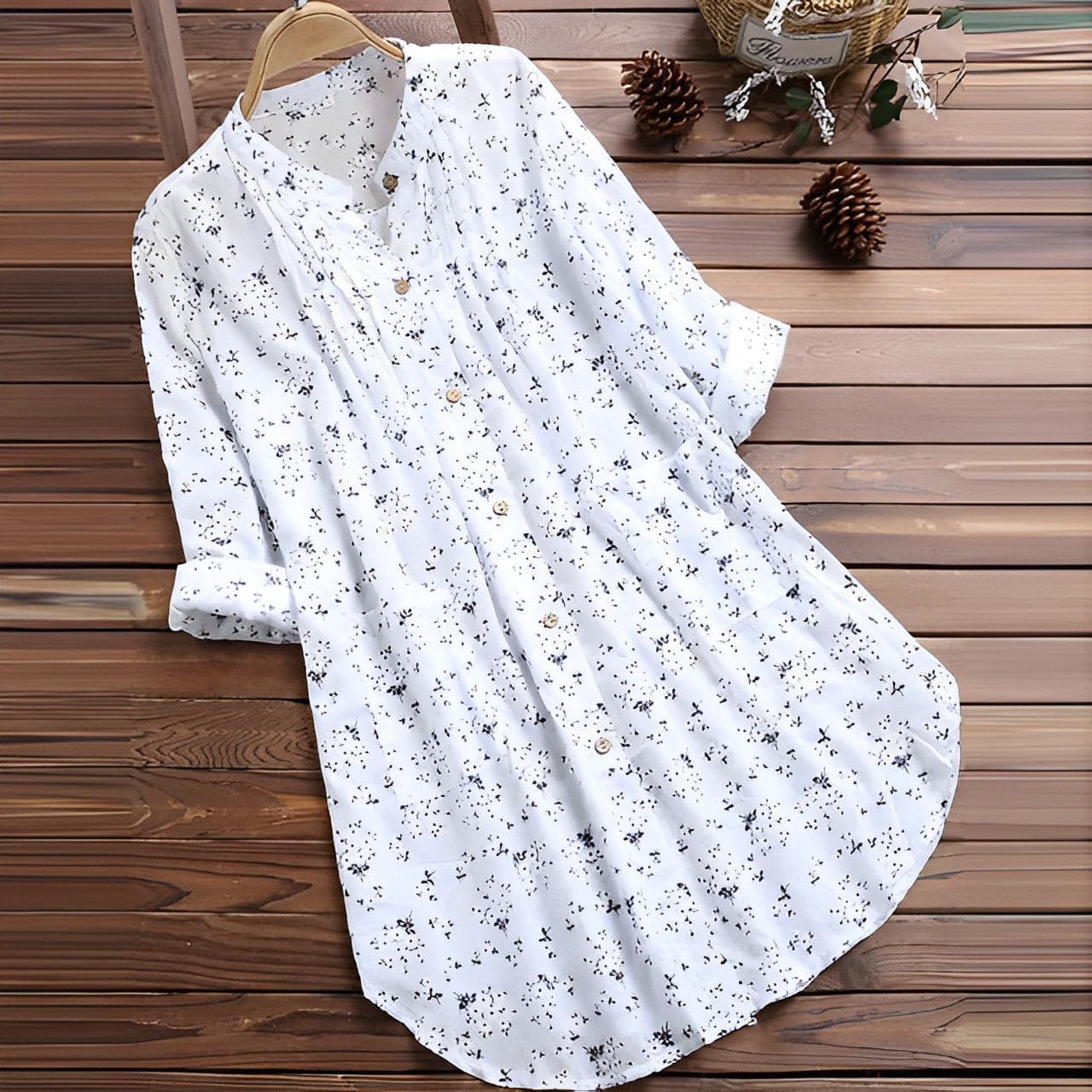Kirsa - Blouse d'été ample de haute qualité