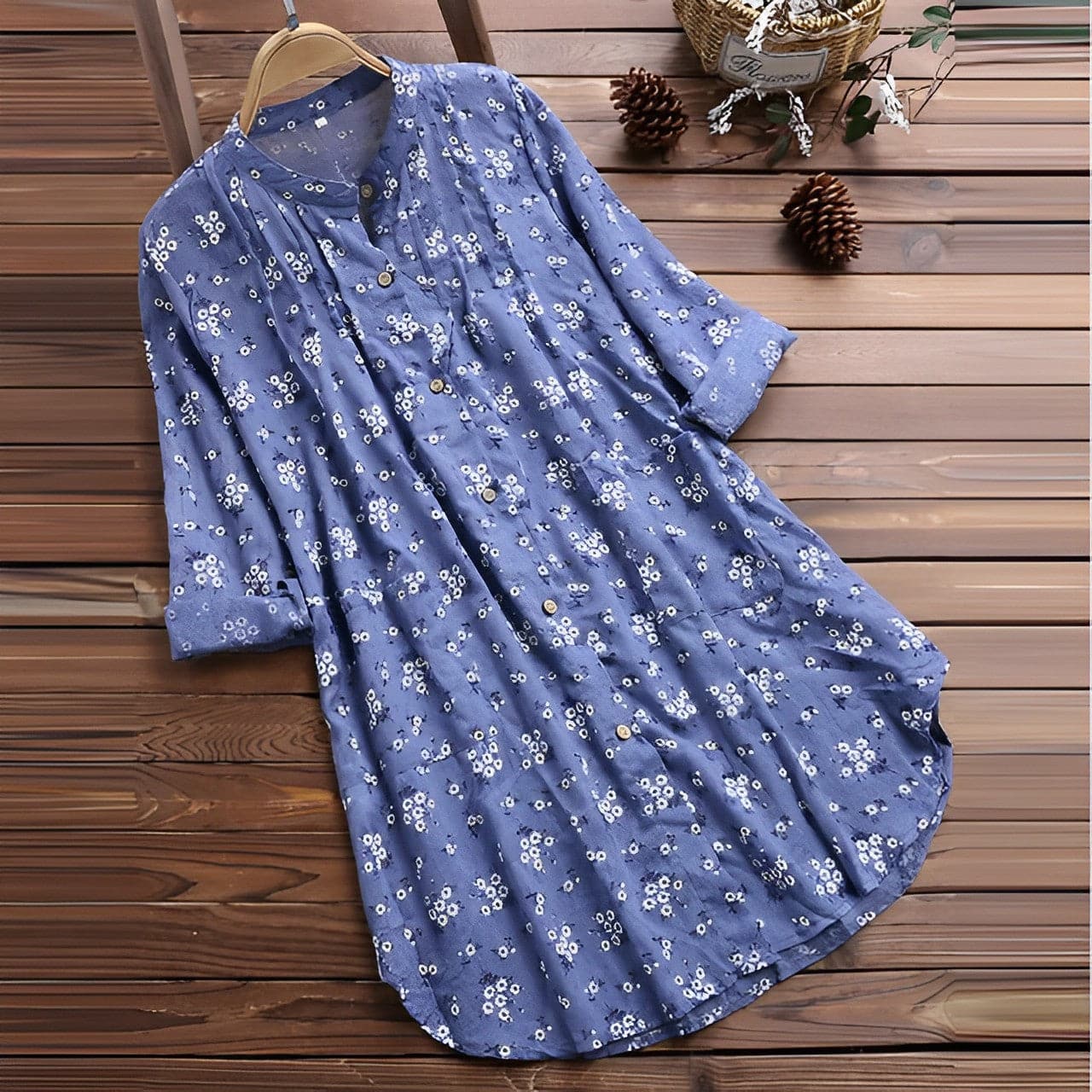 Kirsa - Blouse d'été ample de haute qualité