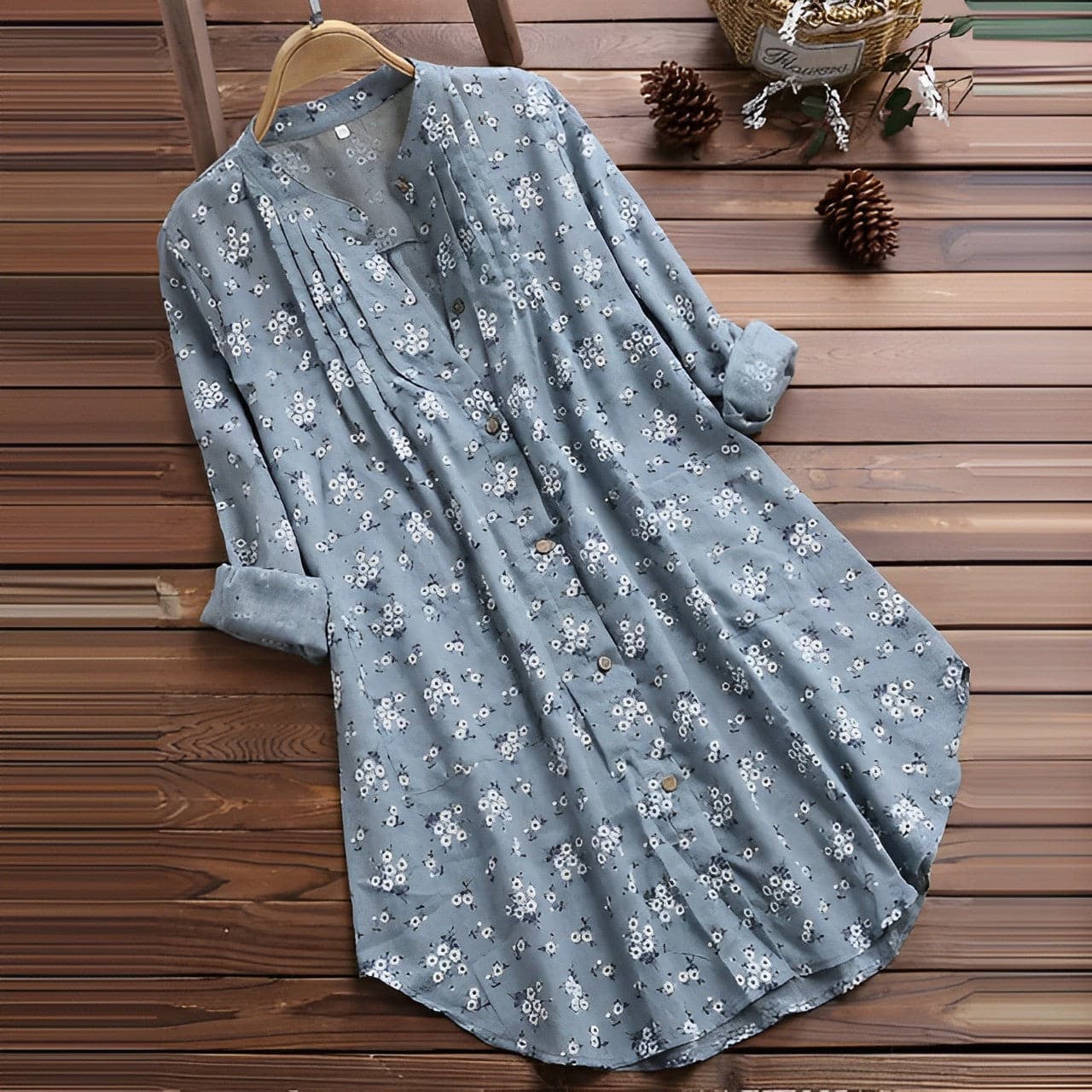 Kirsa - Blouse d'été ample de haute qualité
