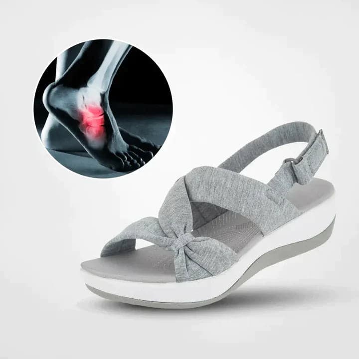 Sandales Orthopédiques Femme - Semelle Confortable - Bride Ajustable - Léger et Stable