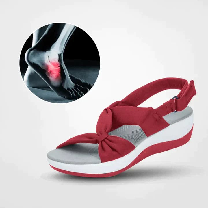 Sandales Orthopédiques Femme - Semelle Confortable - Bride Ajustable - Léger et Stable