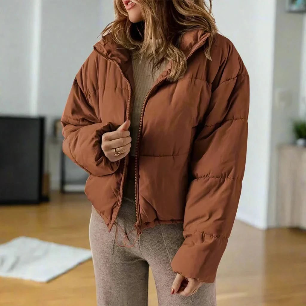 Élégante, Confortable, Polyvalente Cozy Chic Puffer Jacket pour Femme