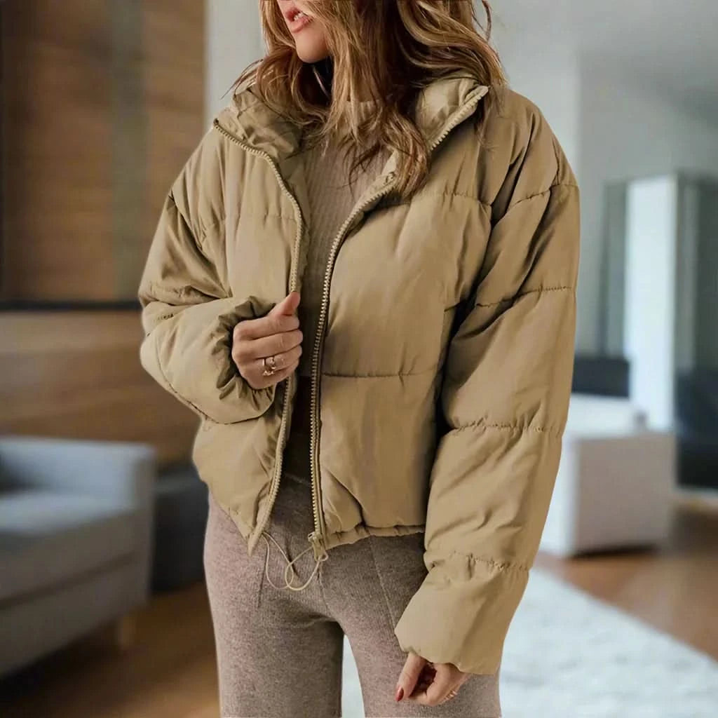 Élégante, Confortable, Polyvalente Cozy Chic Puffer Jacket pour Femme