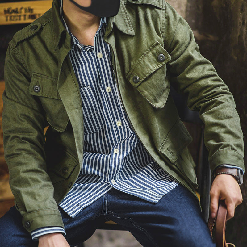 Veste robuste, pratique, intemporelle pour homme
