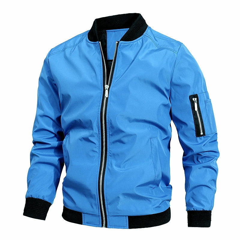 Blouson aviateur élégant, moderne et classique pour hommes