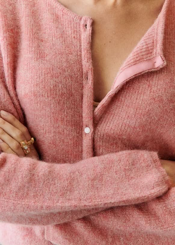 Cardigan en chint léger, confortable et élégant pour femme