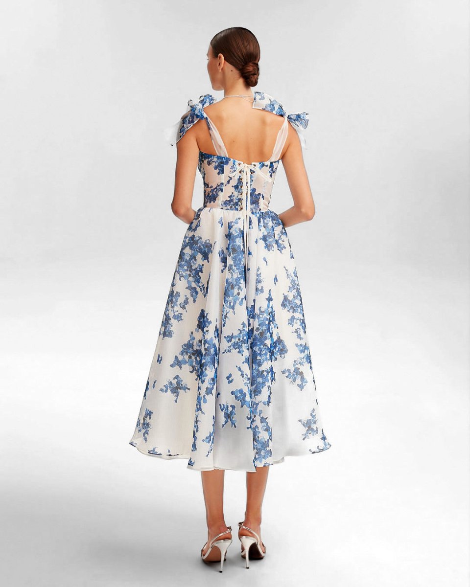 Robe bleue enchanteresse - Élégante et respirante