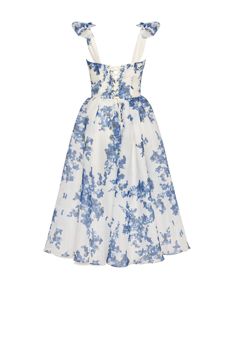 Robe bleue enchanteresse - Élégante et respirante