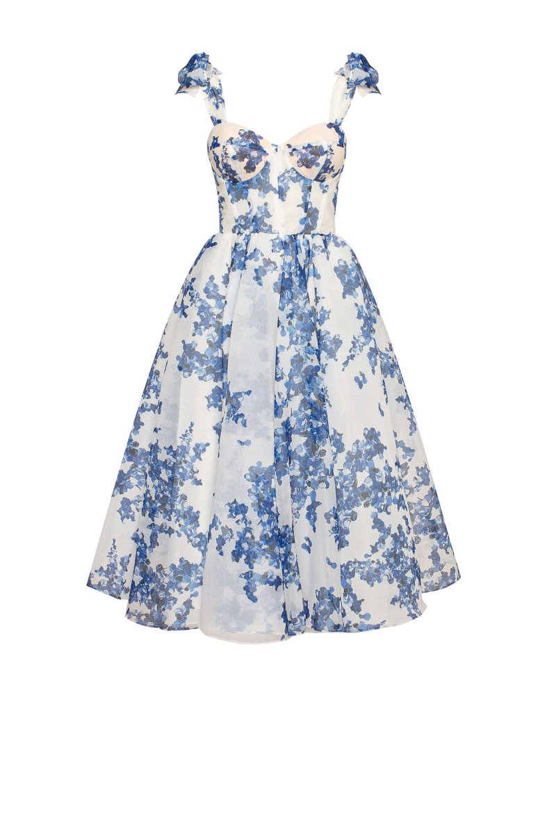 Robe bleue enchanteresse - Élégante et respirante