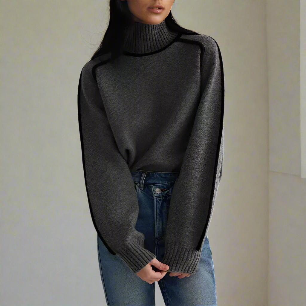 Pull à Col Roulé Cozy Luxe, Élégant, Doux et Chic pour Femmes