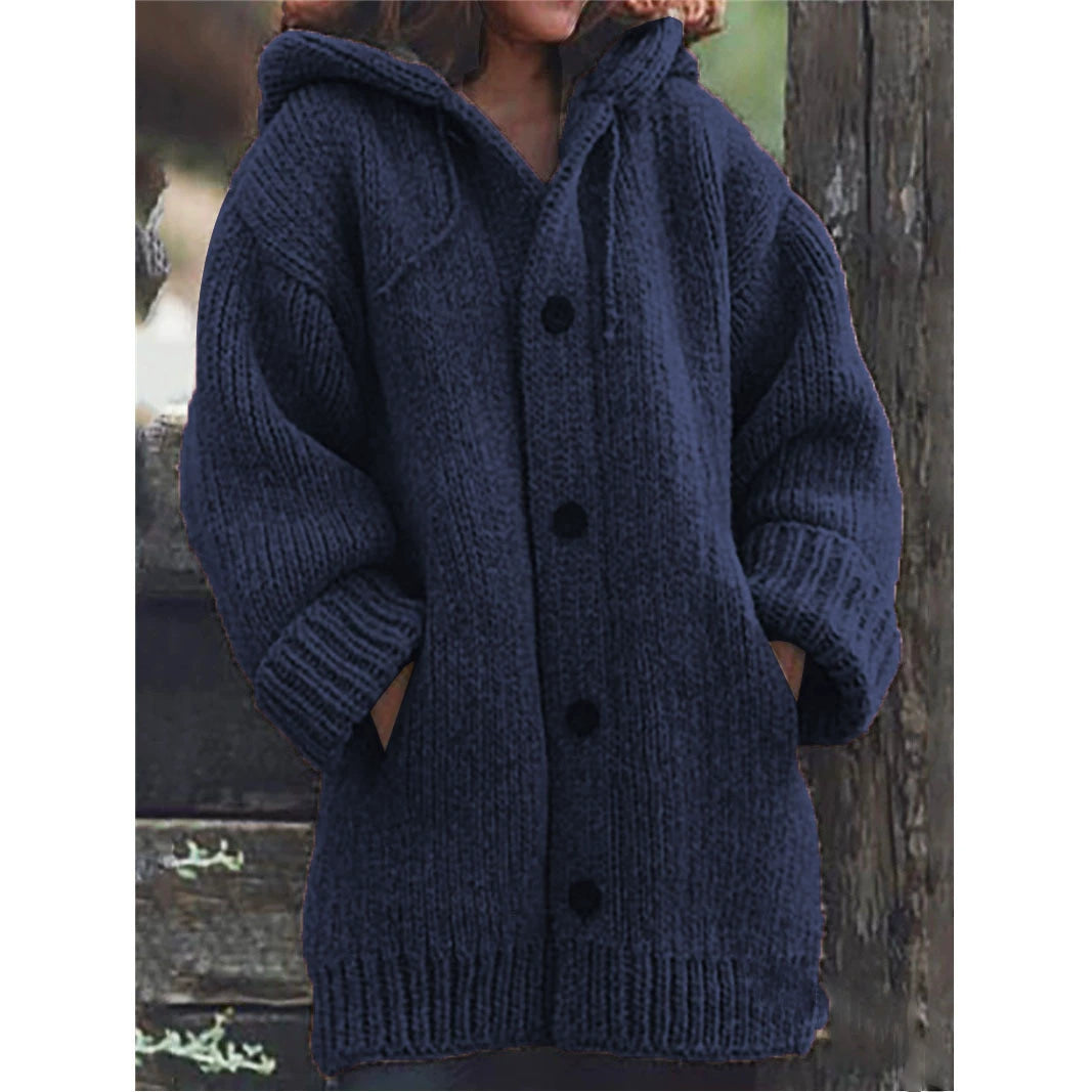 Manteau d'hiver élégant, chaud et chic pour femme