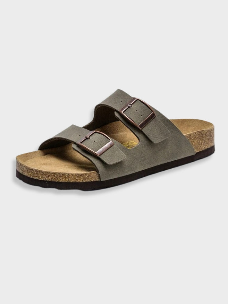 Sandales unisexe – Bout ouvert – Semelle ergonomique – Brides réglables confortables