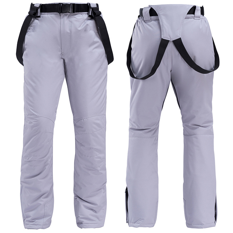 Pantalon de ski homme – Imperméable – Bretelles amovibles – Coupe ajustable