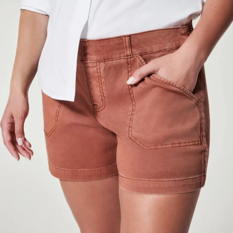 Sandra - Short élégant en coton dans de nombreuses couleurs