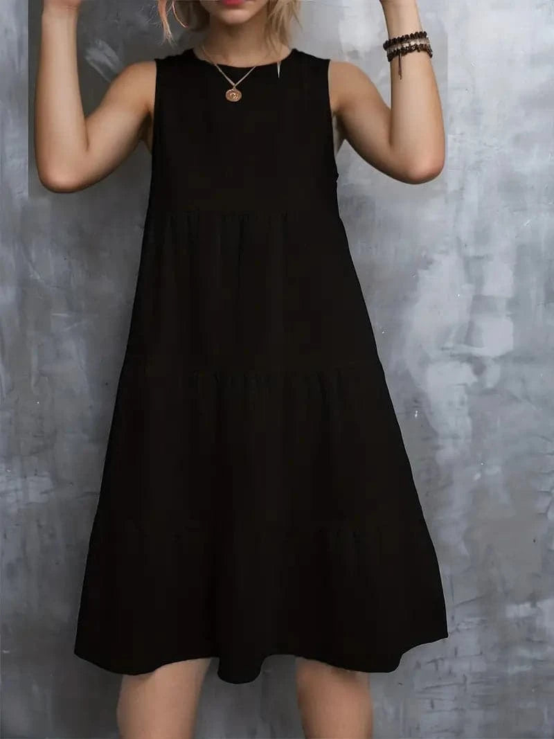 Luisa - Robe ample à col rond