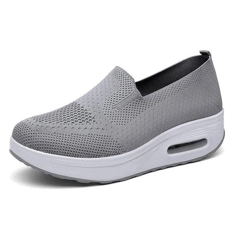 Chaussures Slip-on Femme - Respirantes - Semelle Amortissante - Confort Quotidien