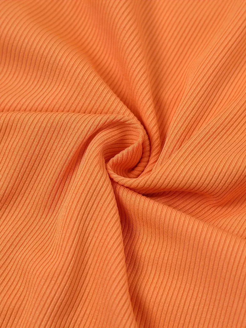 Robe Femme Sans Manches - Col Rond - Fendue Côté - Coupe Moulante Élégante