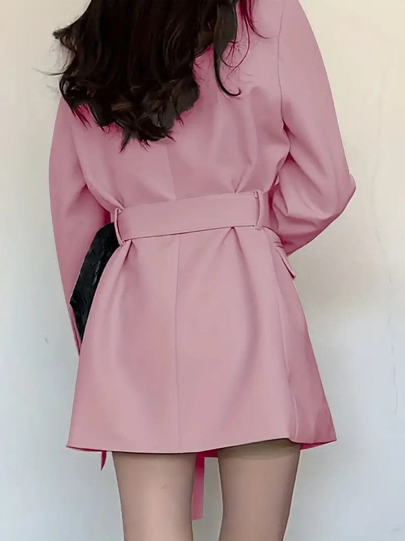 Melly - Manteau blazer de qualité supérieure, coupe chic