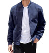Veste homme – Coupe structurée – Double zip – Finitions côtelées – Style casual
