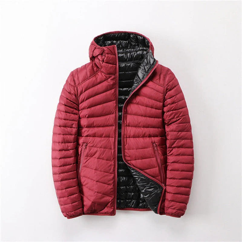 Veste matelassée femme – Coupe droite – Capuche rembourrée – Déperlante zippée