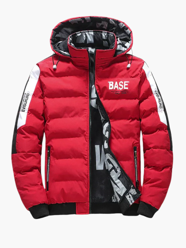 Veste matelassée homme – coupe regular – capuche ajustable – style urbain chaud