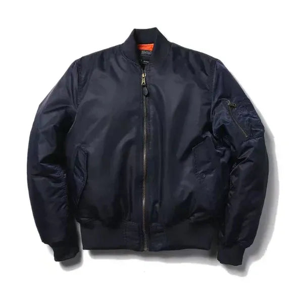 Blouson femme – Coupe décontractée – Tissu coupe-vent – Finition côtelée – Poches zippées