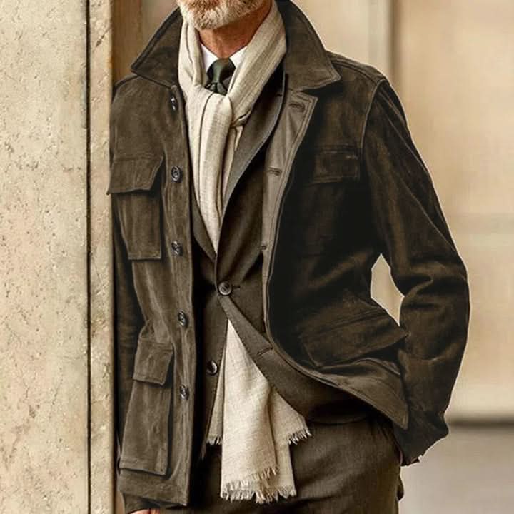 Veste élégante, polyvalente, raffinée pour homme