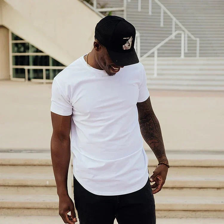 T-shirt Homme - Col Rond Classique - Manches Courtes - Coupe Regular Confortable