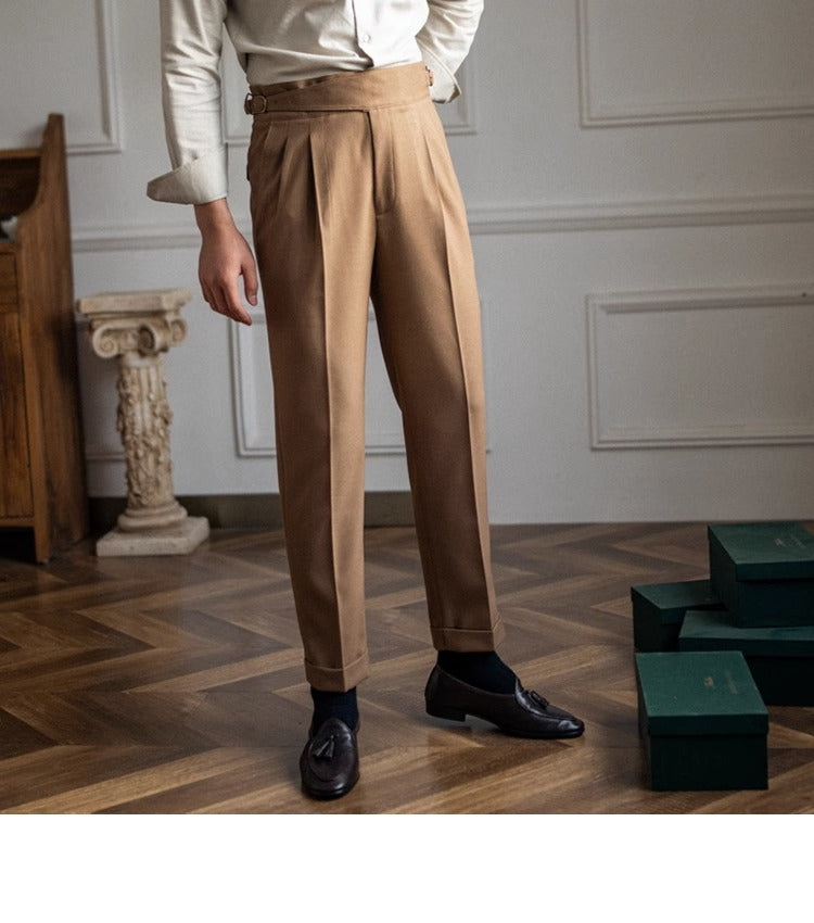 Pantalons Sur Mesure Intemporels, Élégants, Polyvalents, Confortables pour Hommes